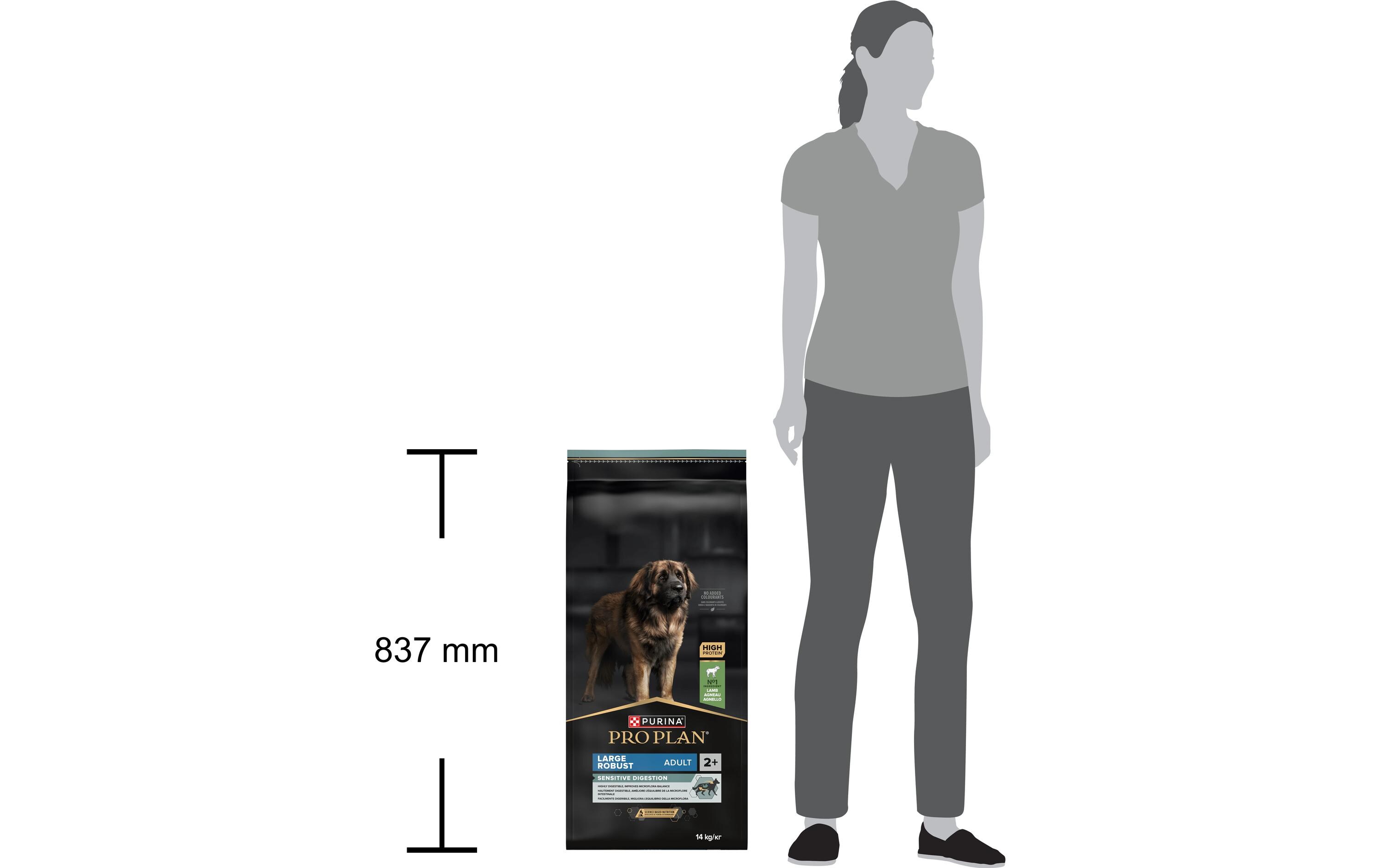 Trockenfutter L Robust Adult Sensitive Digestion Lamm, 14 kgAlleinfutter mit grosse Hunde