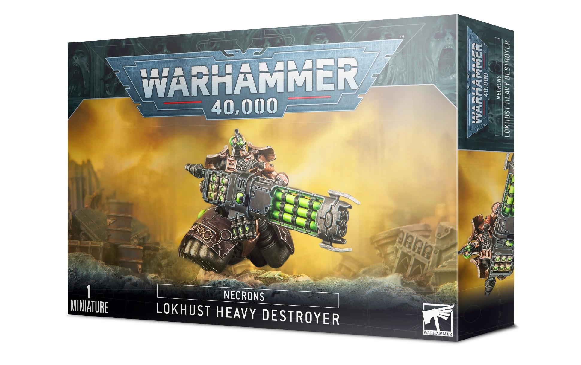 Figur Warhammer 40.000 Necrons Lokhust Heavy DestroyerLokhusta-Destruktor