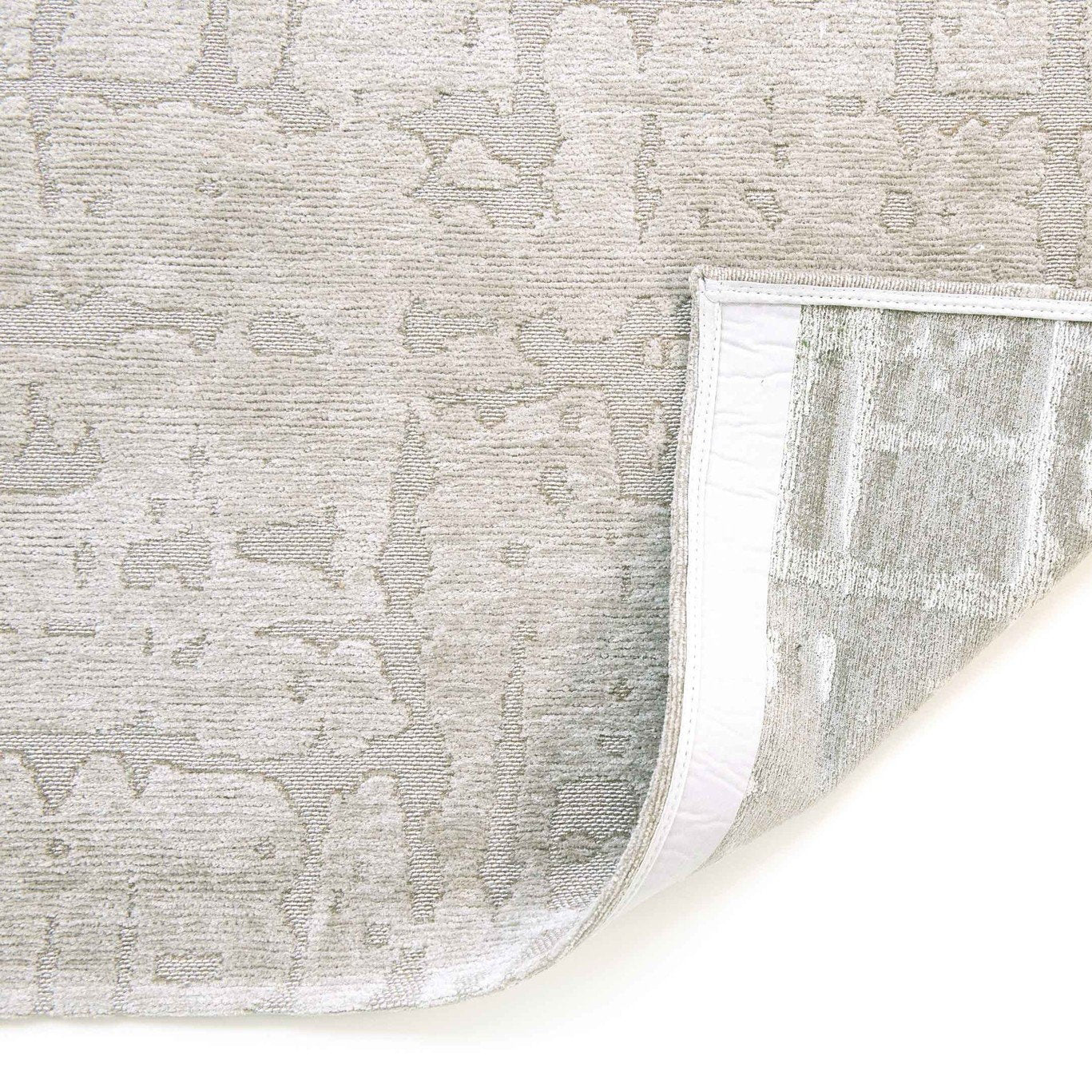 Louis de Poortere Structures Vloerkleed 80 x 150 cm - Dry Beige