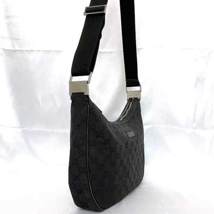 Gucci Vintage Gucci Shoulder Bag Black