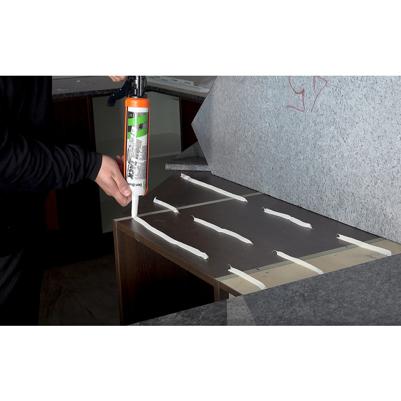 Zwaluw High Tack lijmkit Wit 290ml