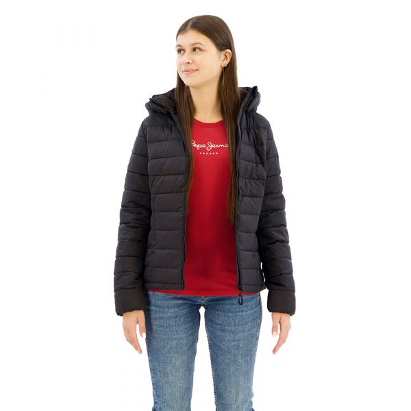 Pepe Jeans para Mulher Casaco Ammy Curto Preto Xs