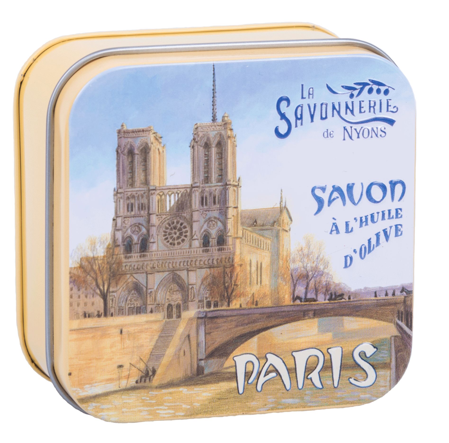 La Savonnerie de Nyons - Metallbox mit Seife - Notre Dame (Paris 4)