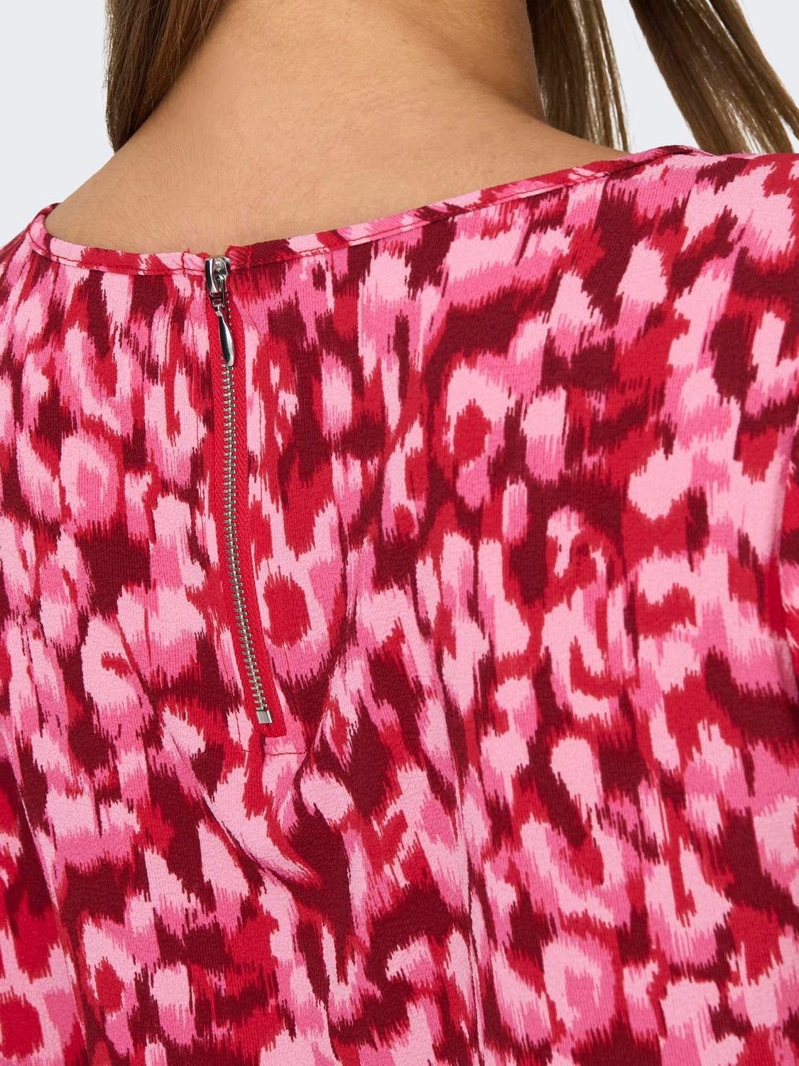 ONLVIC Top Lipstick Red