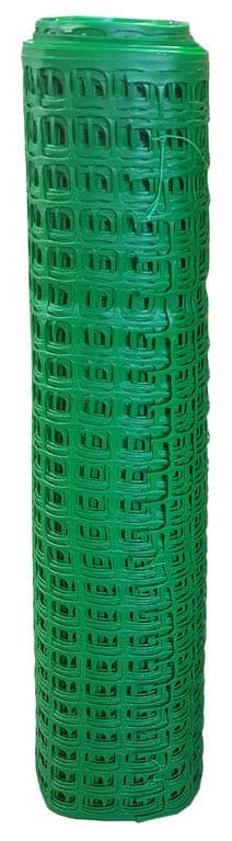 UVV HEAVY 12kg Veiligheidshekwerk Barrièrenet Bouwhekwerk Kunststof 50x1m / Groen