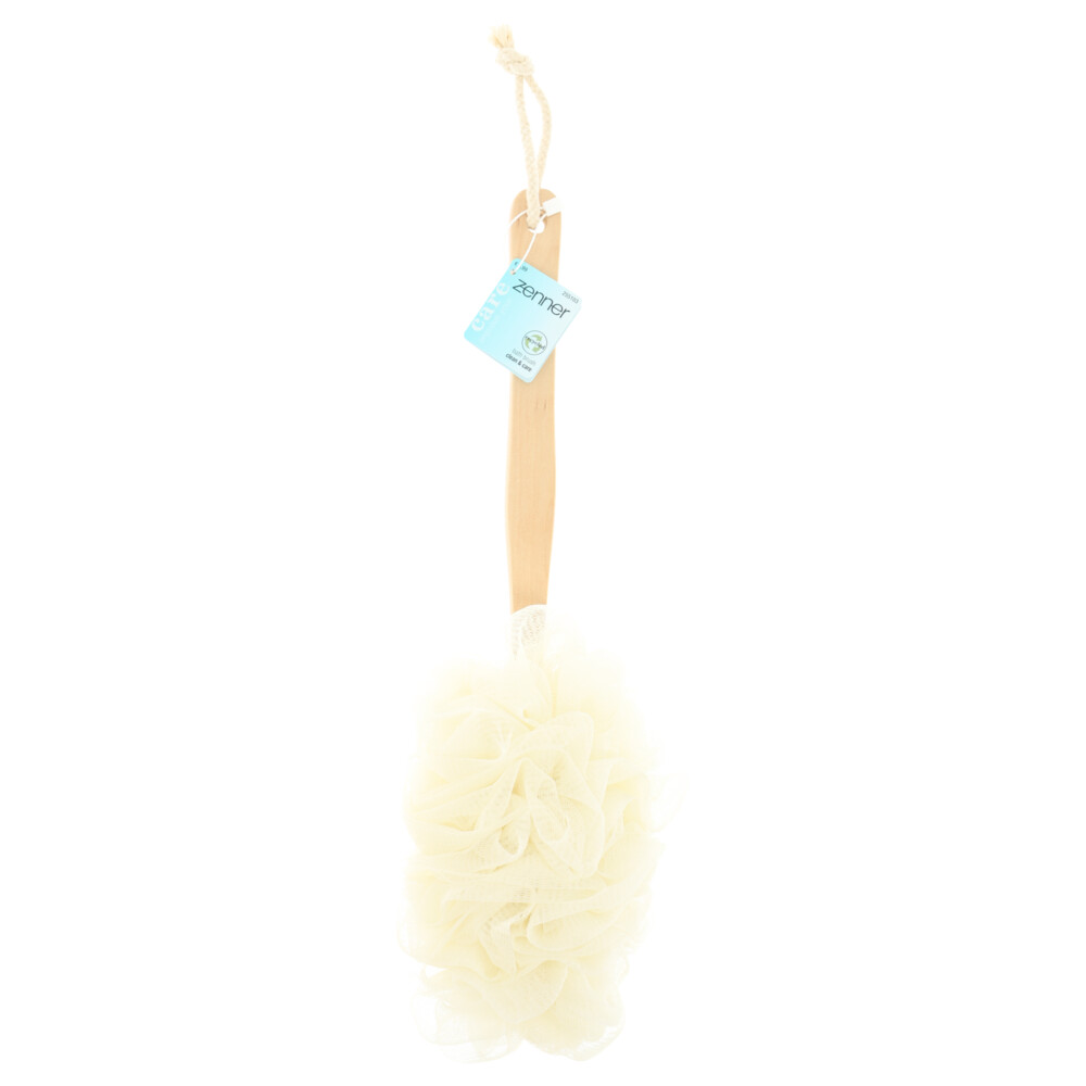 Zenner Bad Puff-BorstelOffwhite1 Stuk