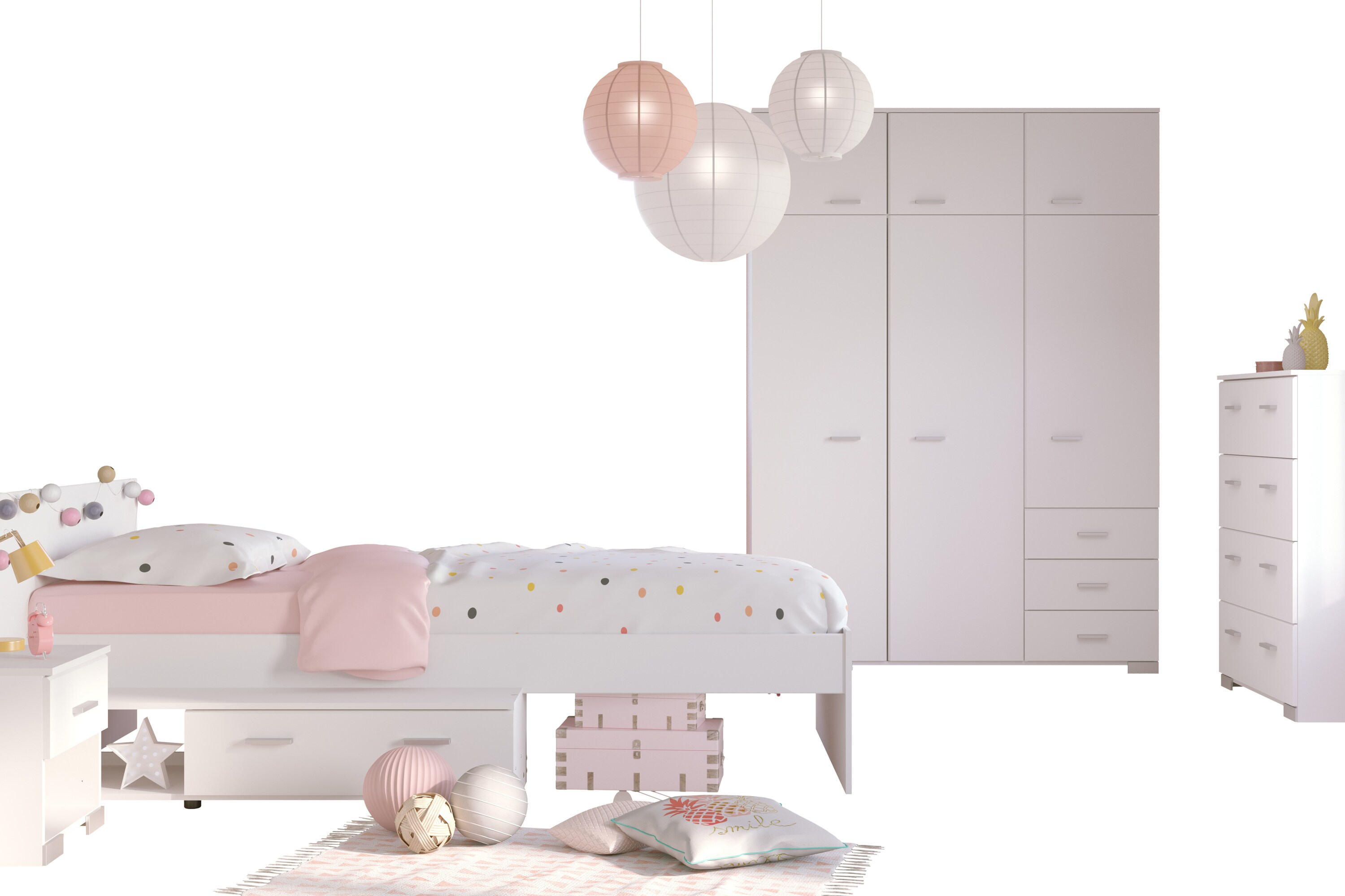 Parisot Kinderzimmer Set 4tlg 