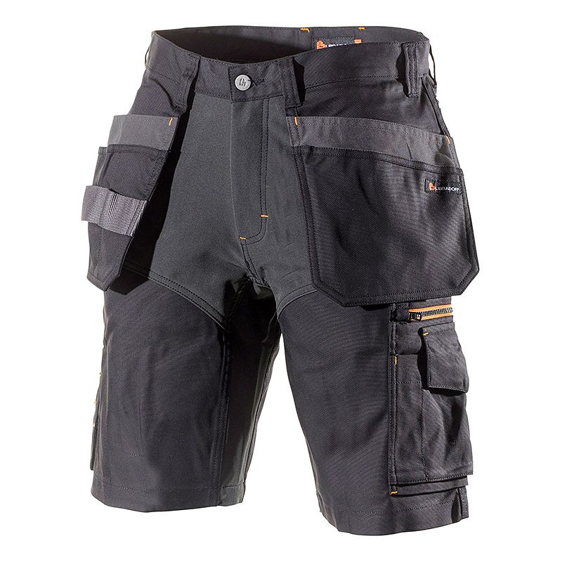 ARBEIDSSHORTS 1495PB SVART 56 L.BRADOR