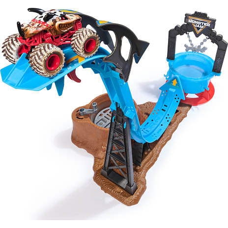 Spin Master Mud Blasters Monster Mutt Dalmatian Dunk Tank sæt
