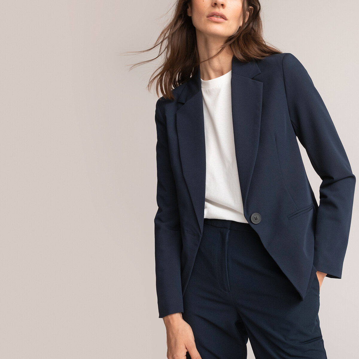COLEÇÕES LA REDOUTE<br>Jaqueta sob medida, ajustada