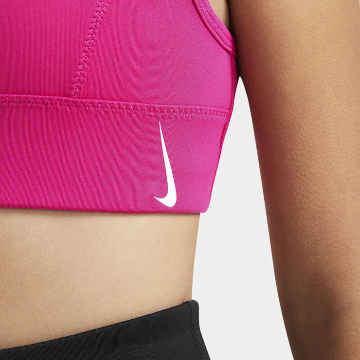 Nike Swoosh luxe sports bh Pink