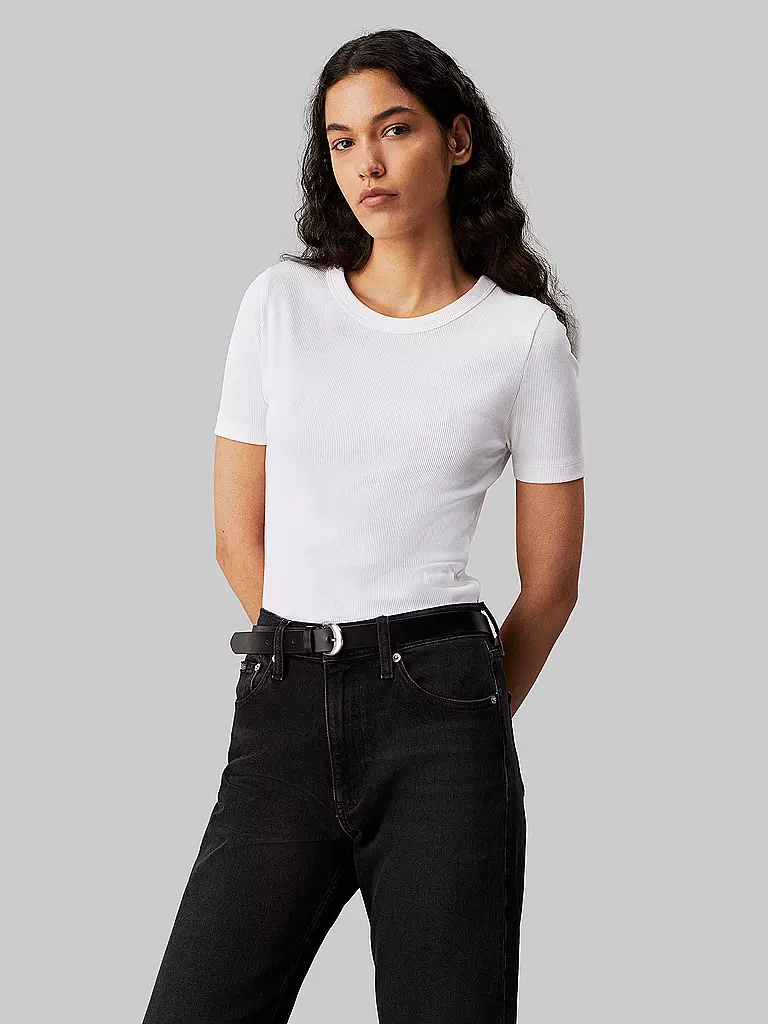 CALVIN KLEIN JEANS T-Shirt weiss