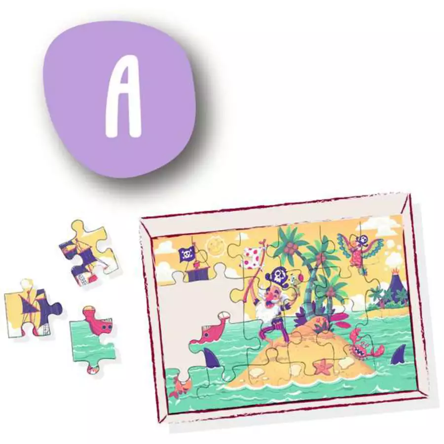 Ravensburger Piraten auf Schatzjagd bunt