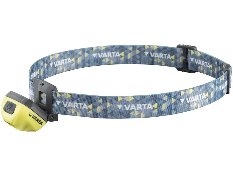 Varta Stirnlampe Outdoor Sports Ultralight H30R Hellgrün Kopflampe
