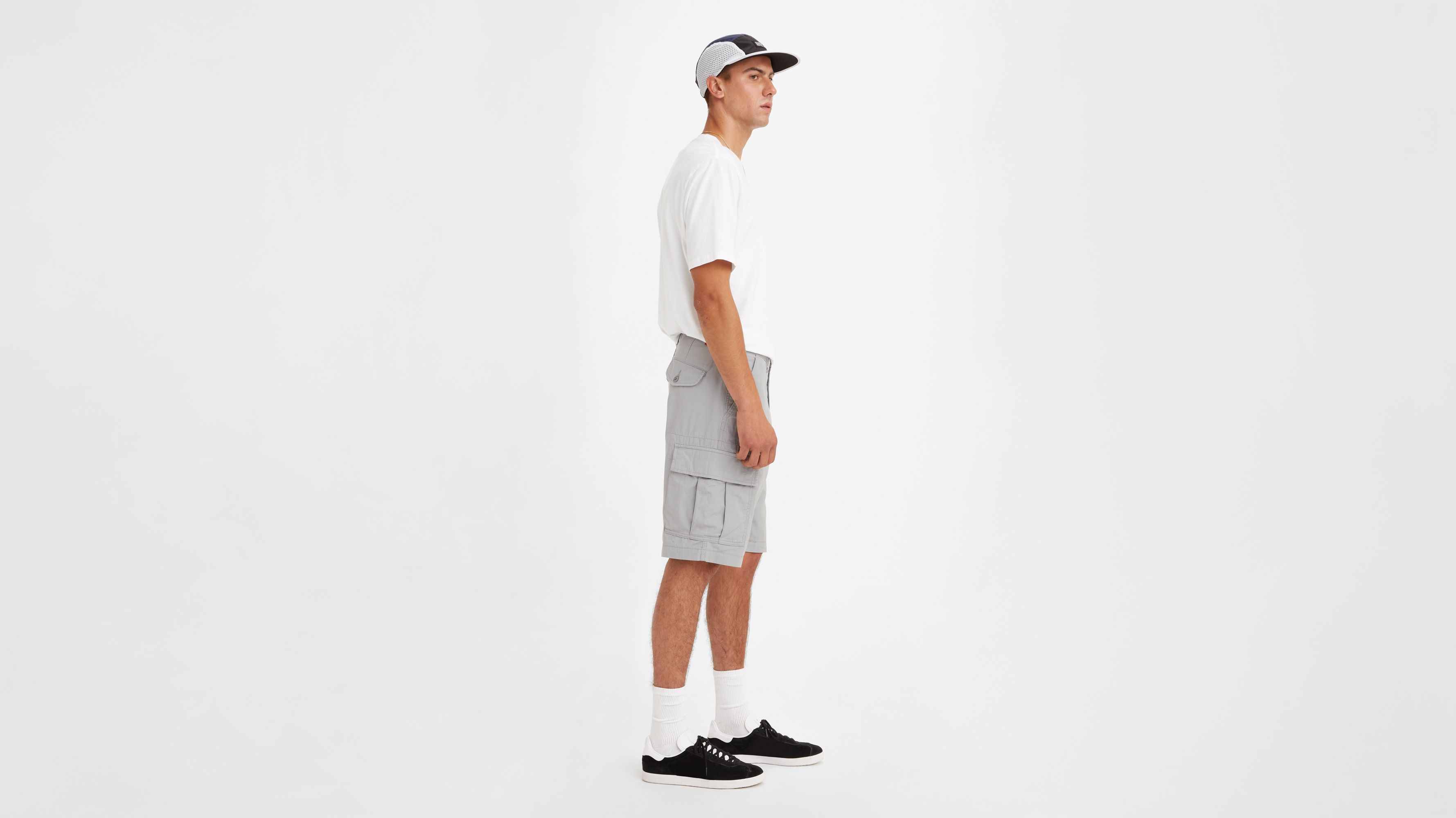 Short Carrier cargo - Monument Ripstop - Gris