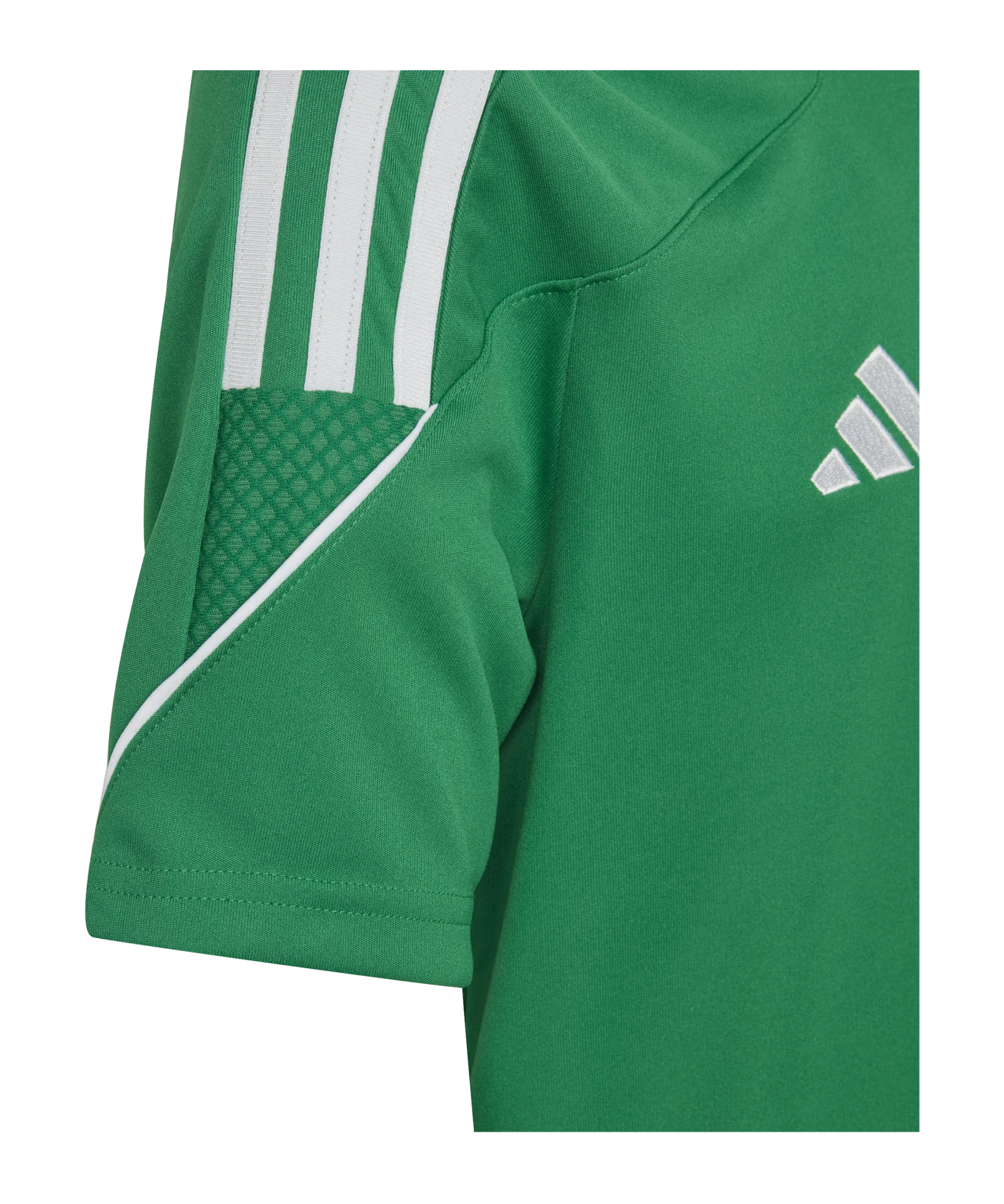 adidas Tiro 23 Trikot Kids Dunkelgrün Weiss