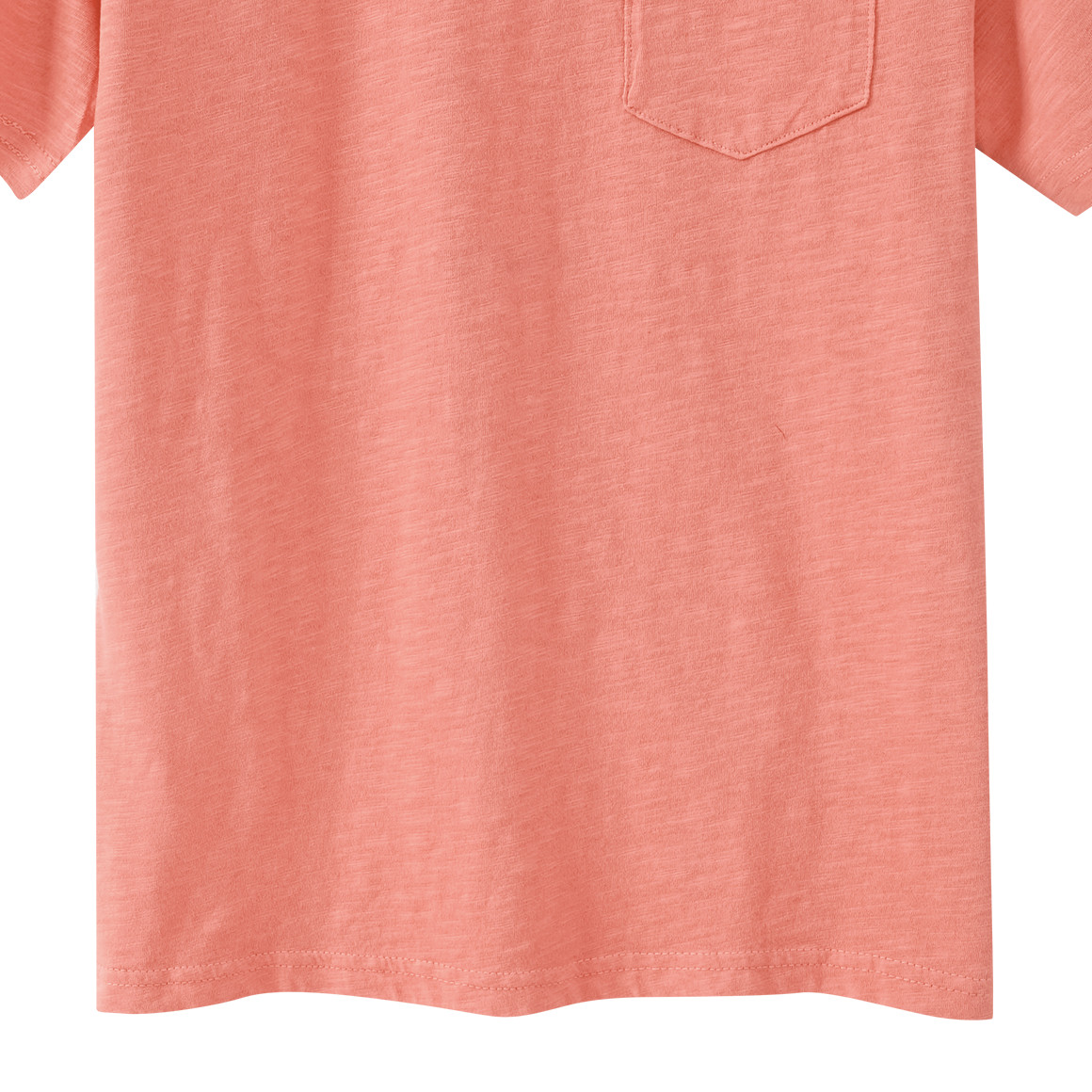 Yigga Jungen T-Shirt mit Brusttasche hellrot