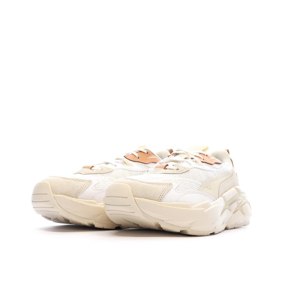 Puma Baskets Blanches/Beiges Femme Puma Spina