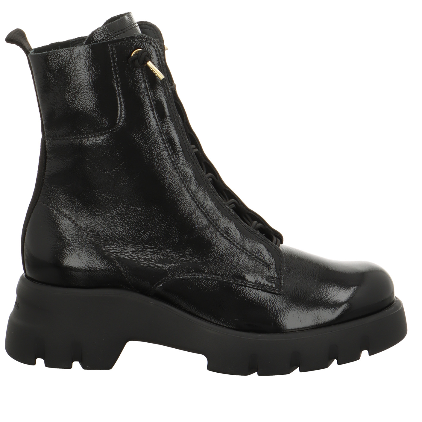 Schnürboots schwarz