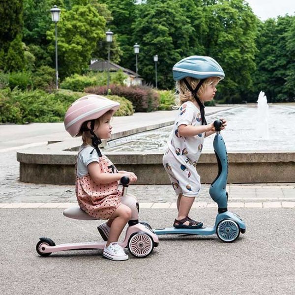 Scoot and Ride Trotinete 2 em 1 Highwaykick One Steel