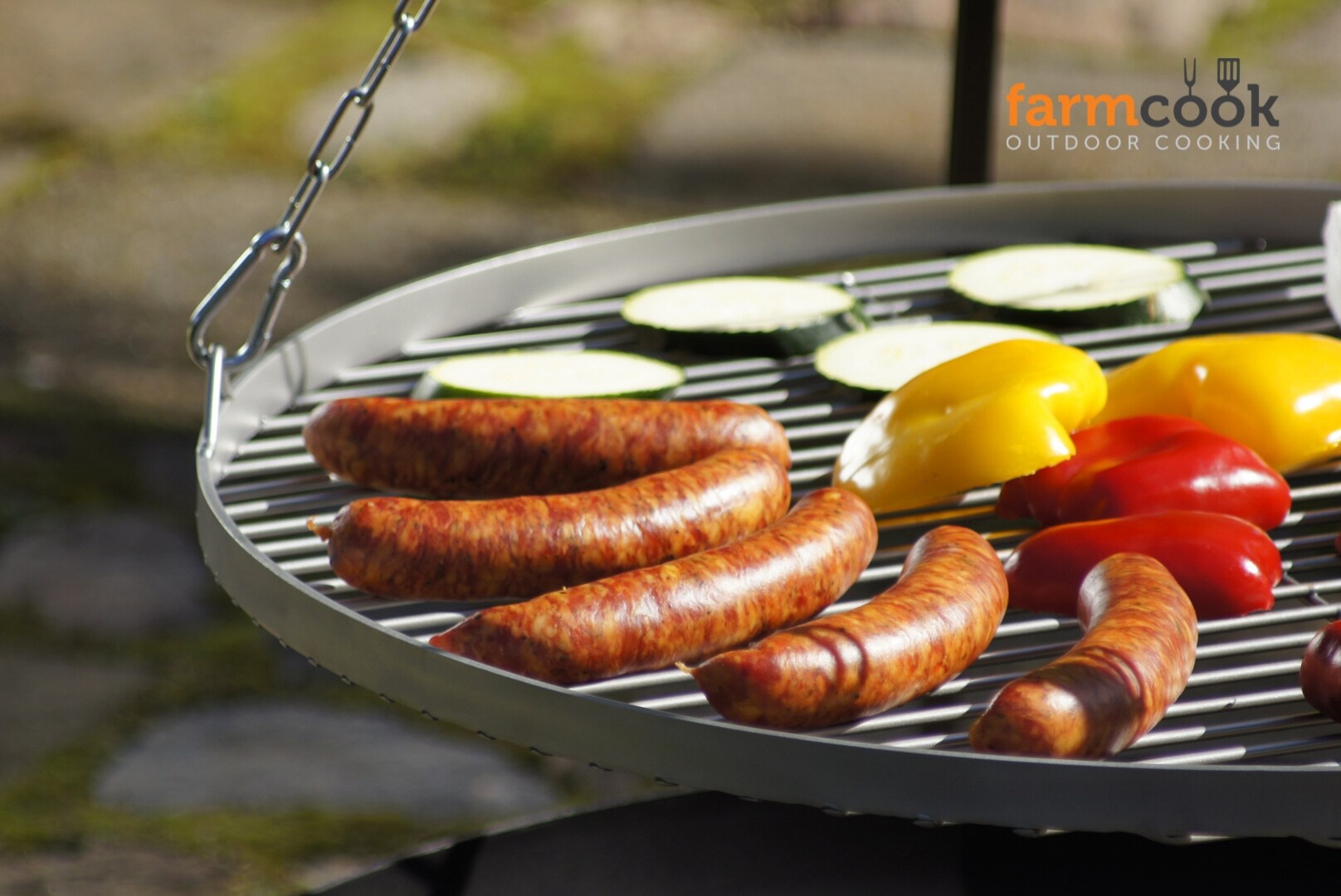 Farmcook Schwenkgrill Viking mit RohstahlrostØ 70 cm