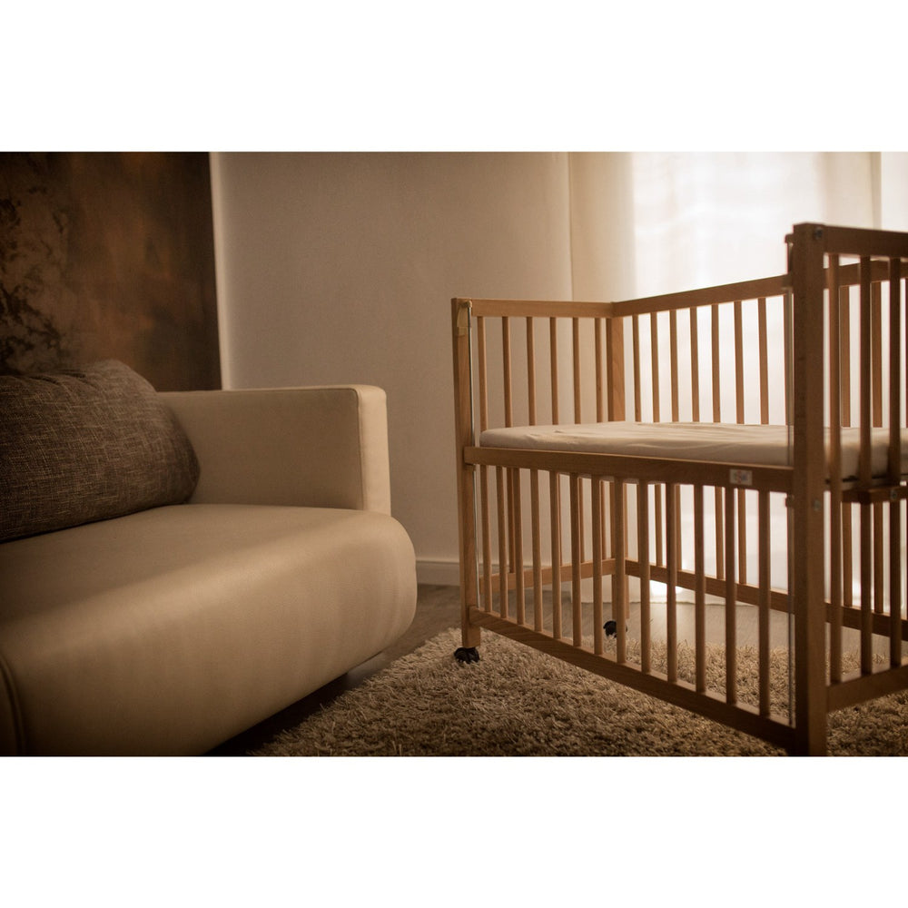 Køb tiSsi® Nature Sophie Bedside Crib Massiv Bøg