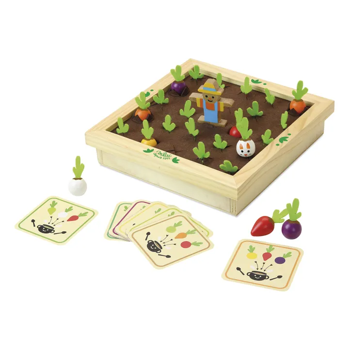 Vilac Jeu de mémoire Jour de récolte en bois