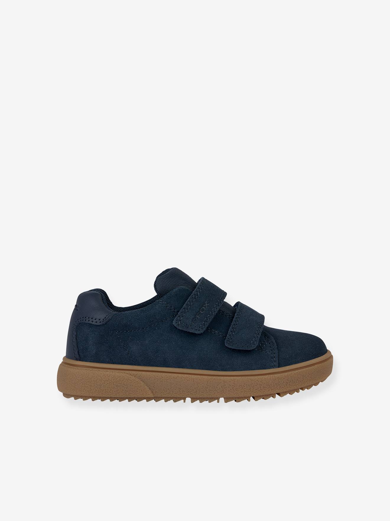 Tênis esportivo infantil Geox® J Theleven com fecho autoadesivo, azul marinho