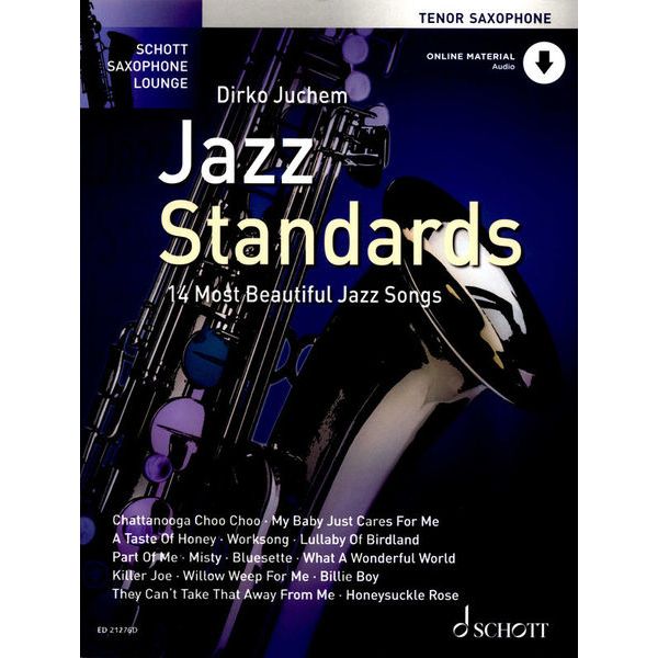 Schott Jazz Standards T-Sax