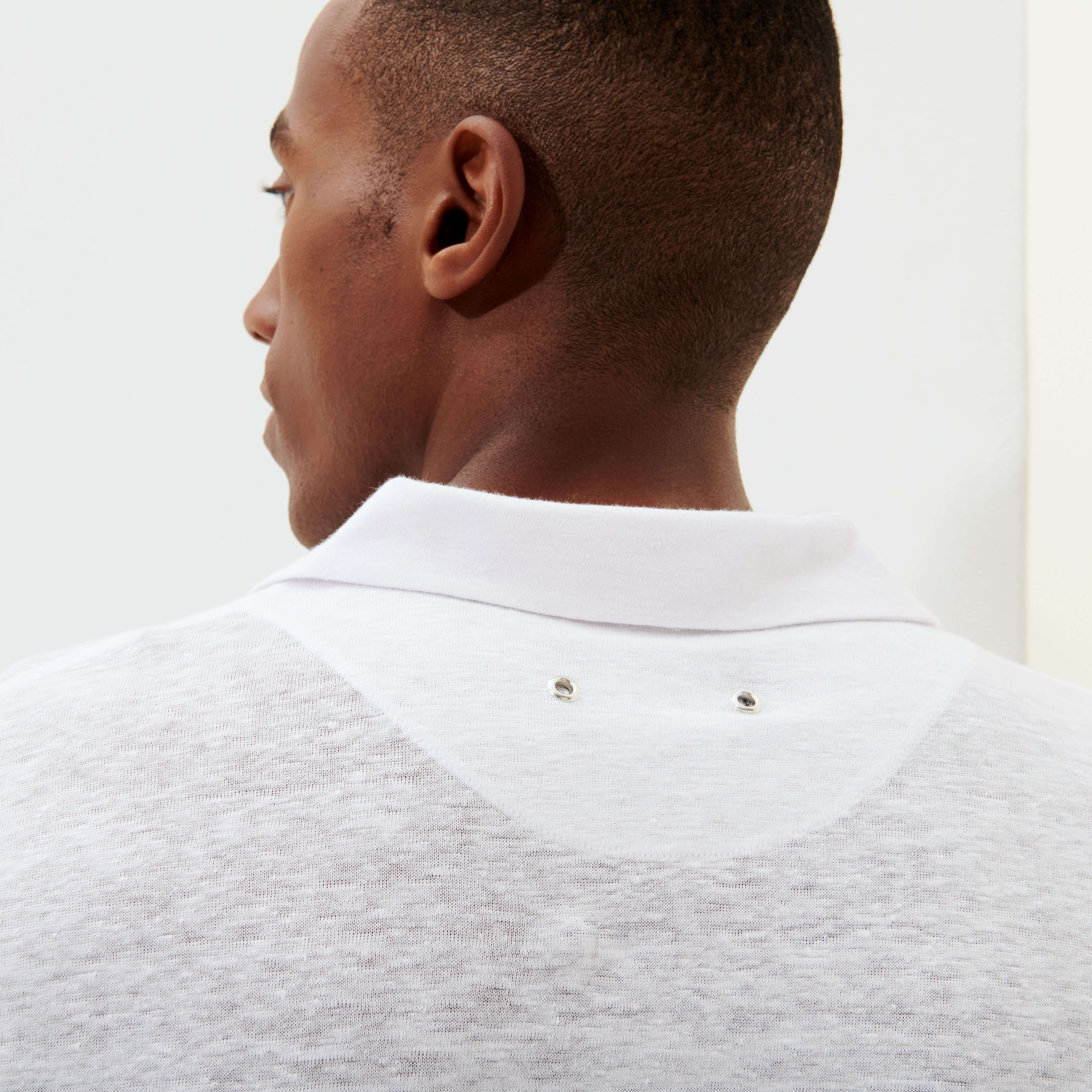 Polo en jersey de lin homme uni | Site Vilebrequin | PYRE9O00