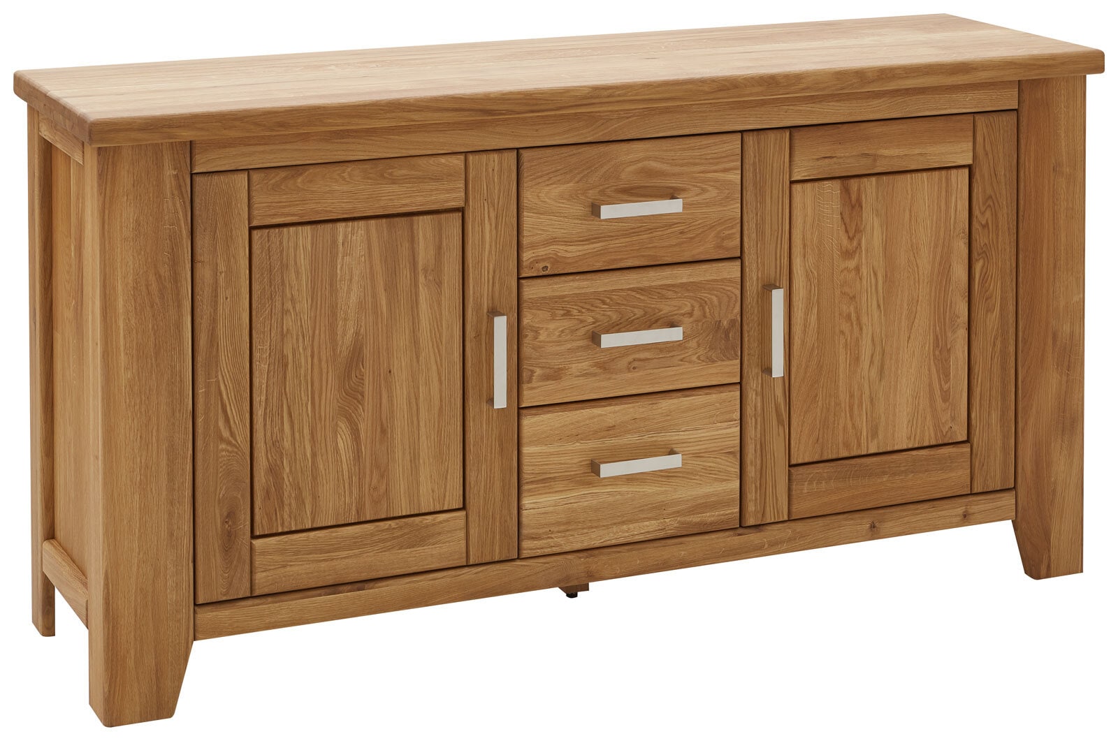 Sideboard LOFT 165 x 85 cm Eiche braun