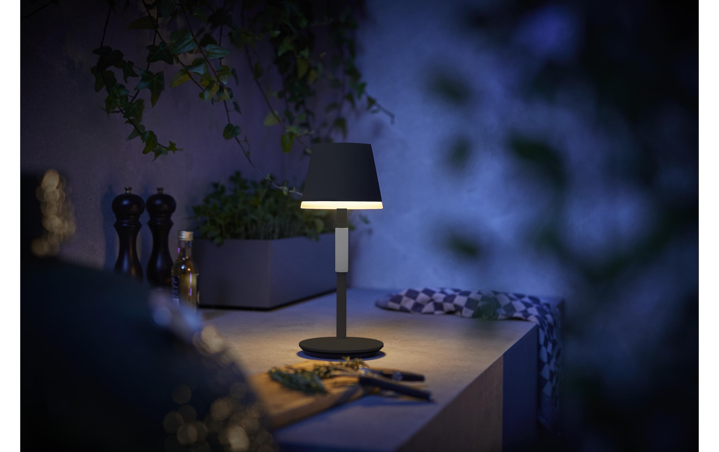 Philips Hue Tischleuchte »Philips Hue White & Color Ambiance« Neutralweiss