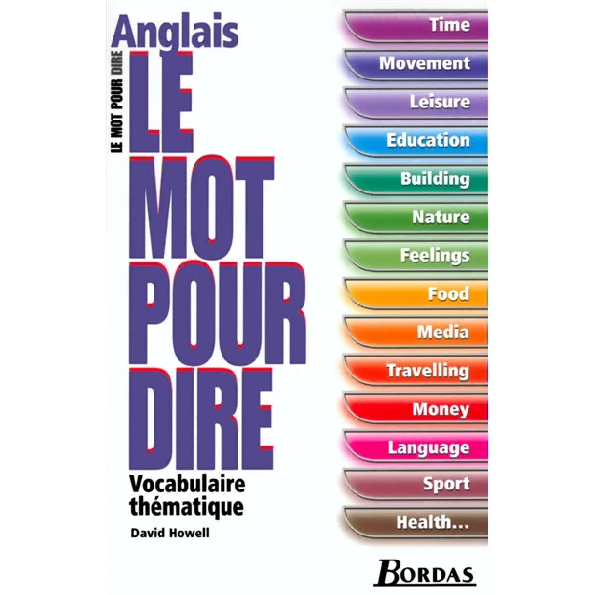 Le mot pour dire, anglais : vocabulaire thématique · Occasion
