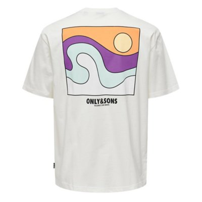 Tee-shirt à manches courtes homme Onskole Rlx ONLY AND SONS