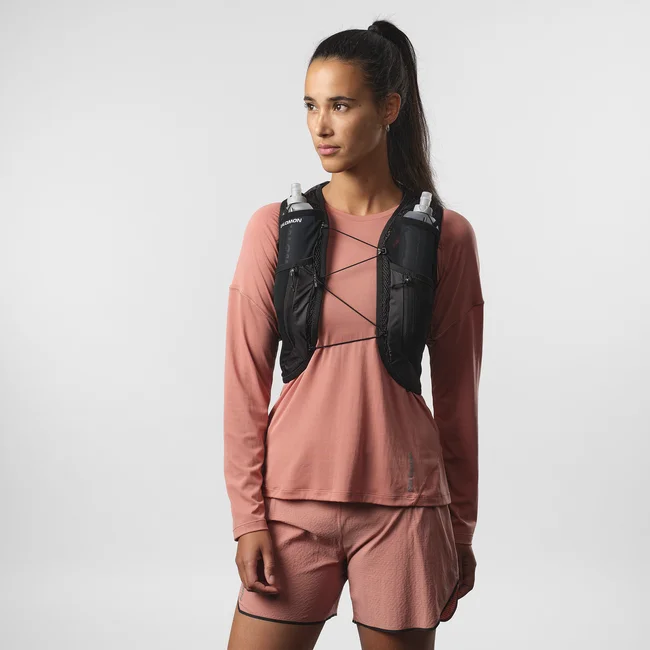 ACTIVE SKIN 12  Veste d'hydratation de running pour femme avec flasks incluses