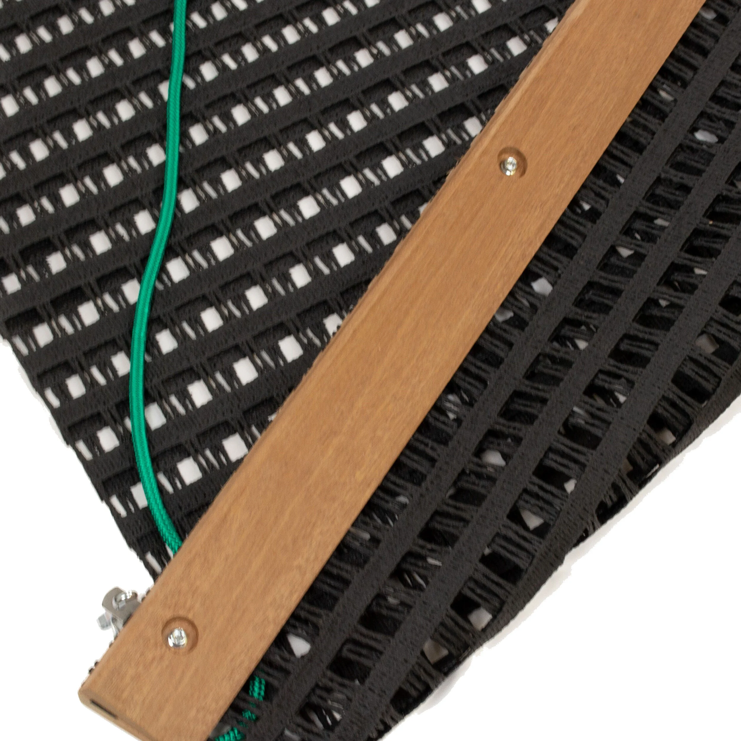 Tegra Favorit- Tapis De Balayage Avec Baguette En Bois Amovible, Lourd, Deux Couches