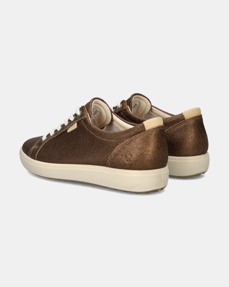 Ecco Soft 7 W Lage sneakers  - brons