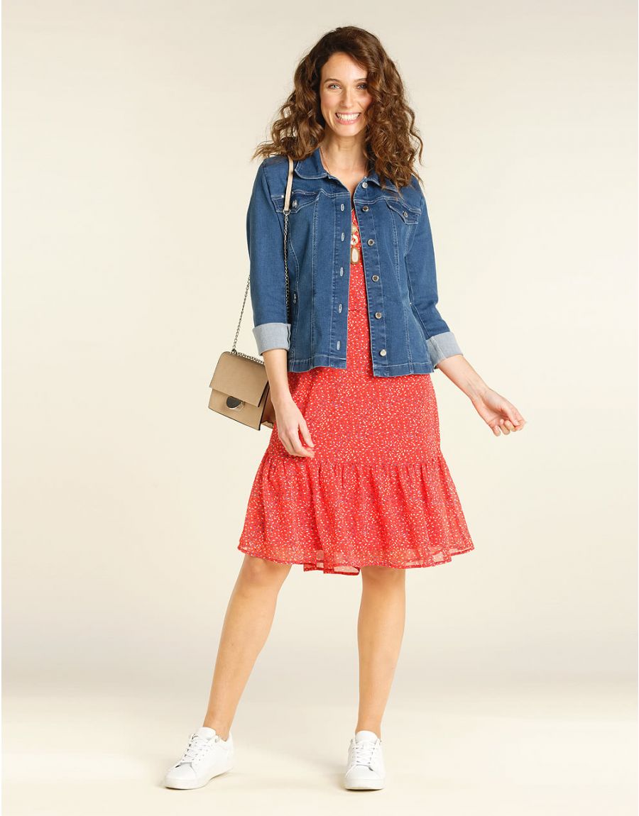 Veste en jean stretch