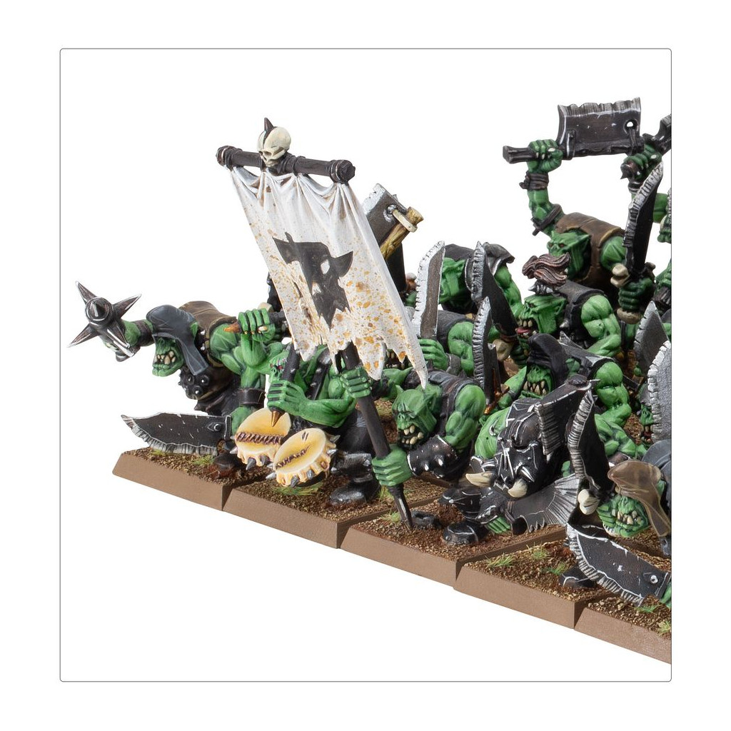 Warhammer - The Old World : Tribus des Orques & Gobelins - Bande d'Orques