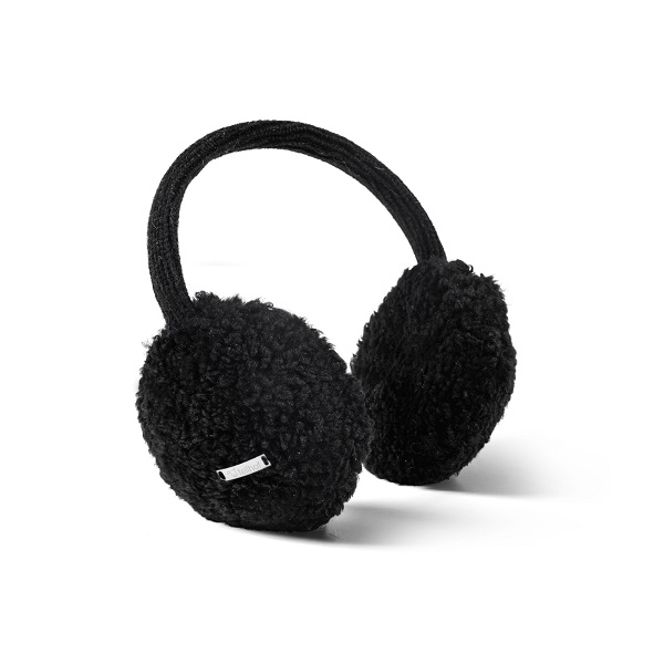Ohrenwärmer Teddy /000 schwarz