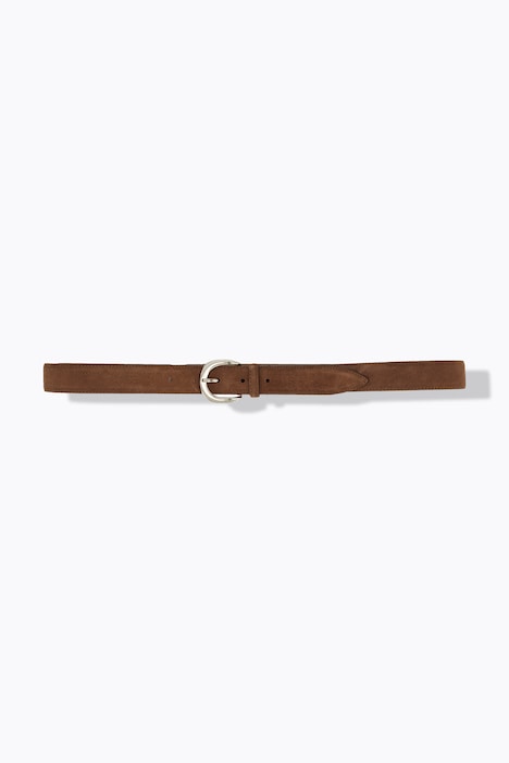 Gürtel, Suede, Velourslederoptik, Metallic-Schließe