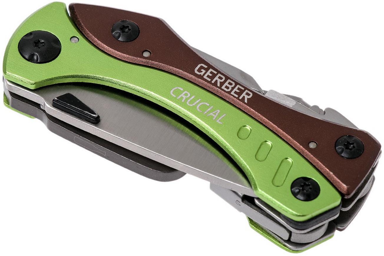 Gerber Crucial multitool groen in blister. 31-000238