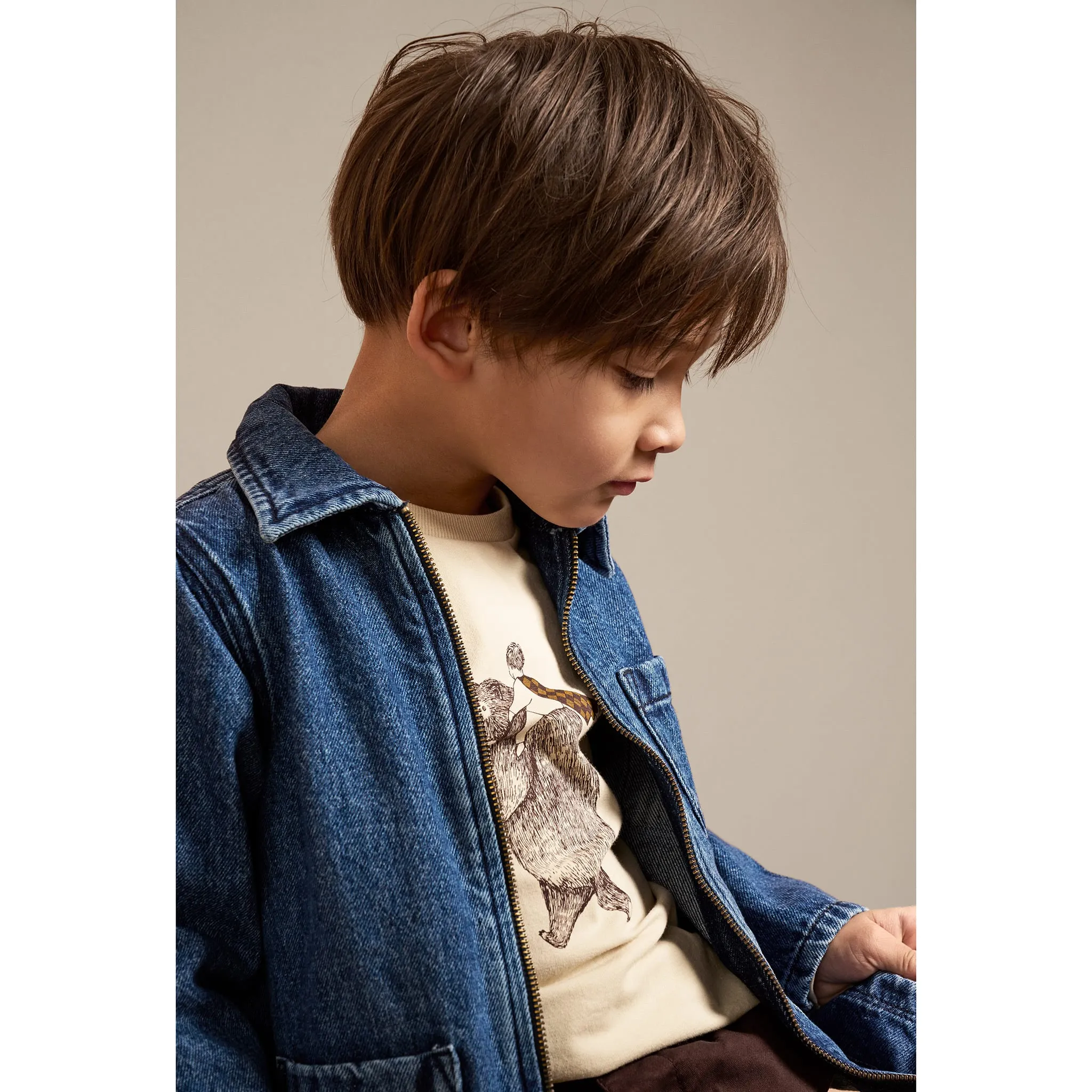 En Fant Veste Denim 3-8ans