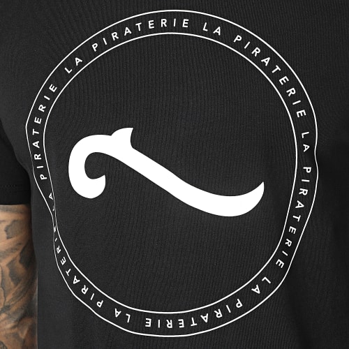 Tee Shirt Circle Noir