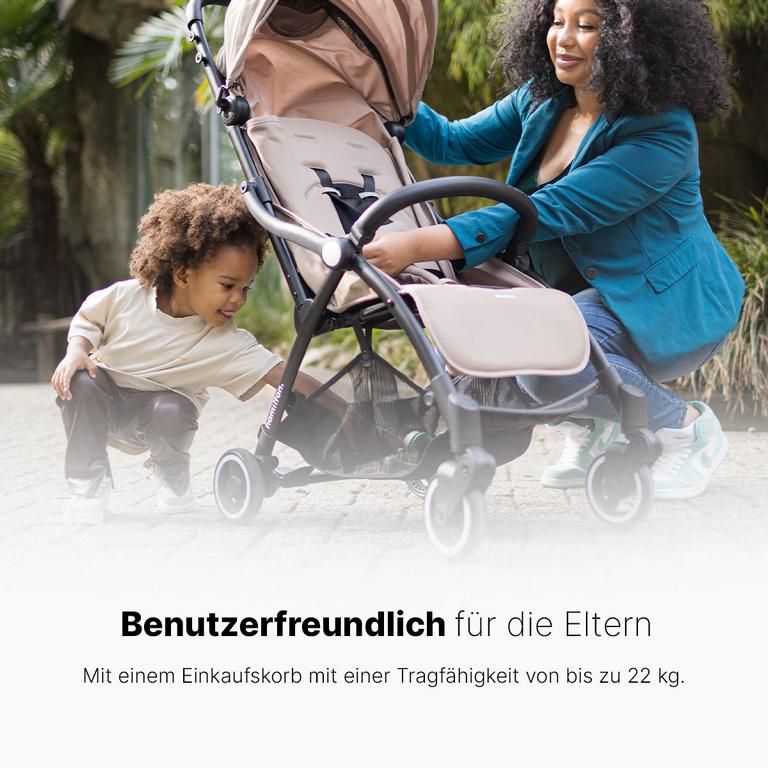 Hamilton by Yoop X1 Plus Kinderwagen Leichtgewicht Buggy - MagicFold™ Technology
