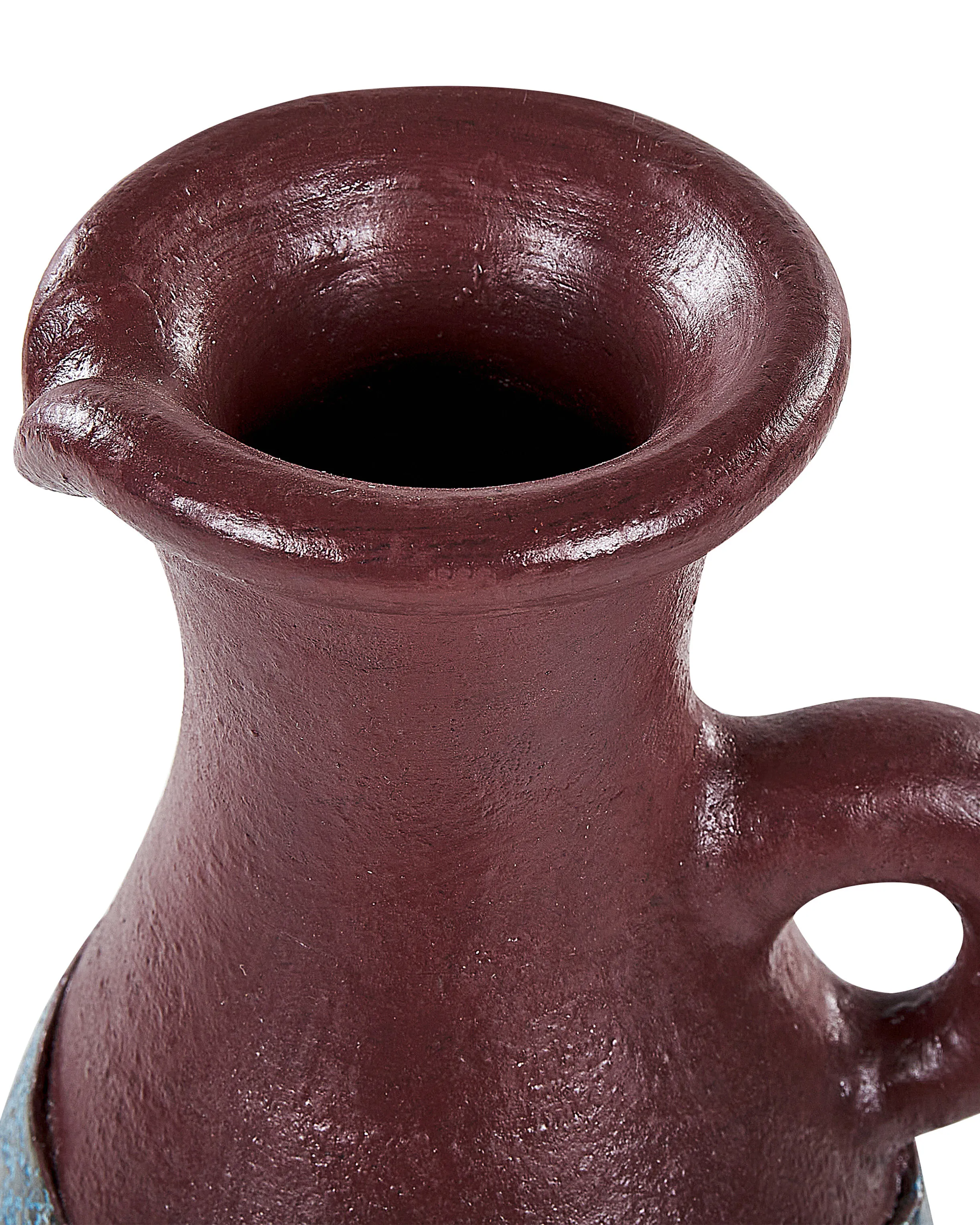 Decoratieve vaas VELIA Keramiek 40 cm Blauw