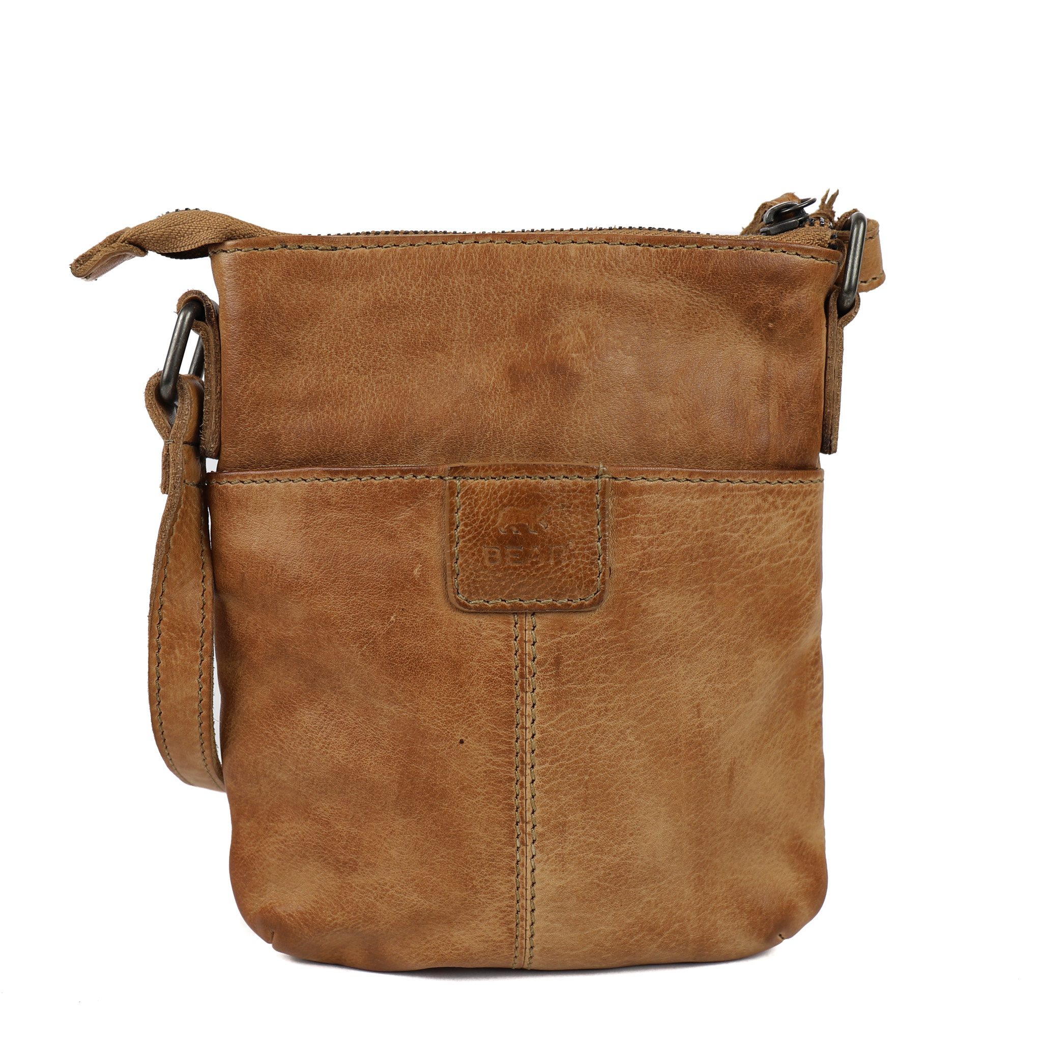 Bear Design Callisto Pelle Schoudertasje Davide Taupe CP2327