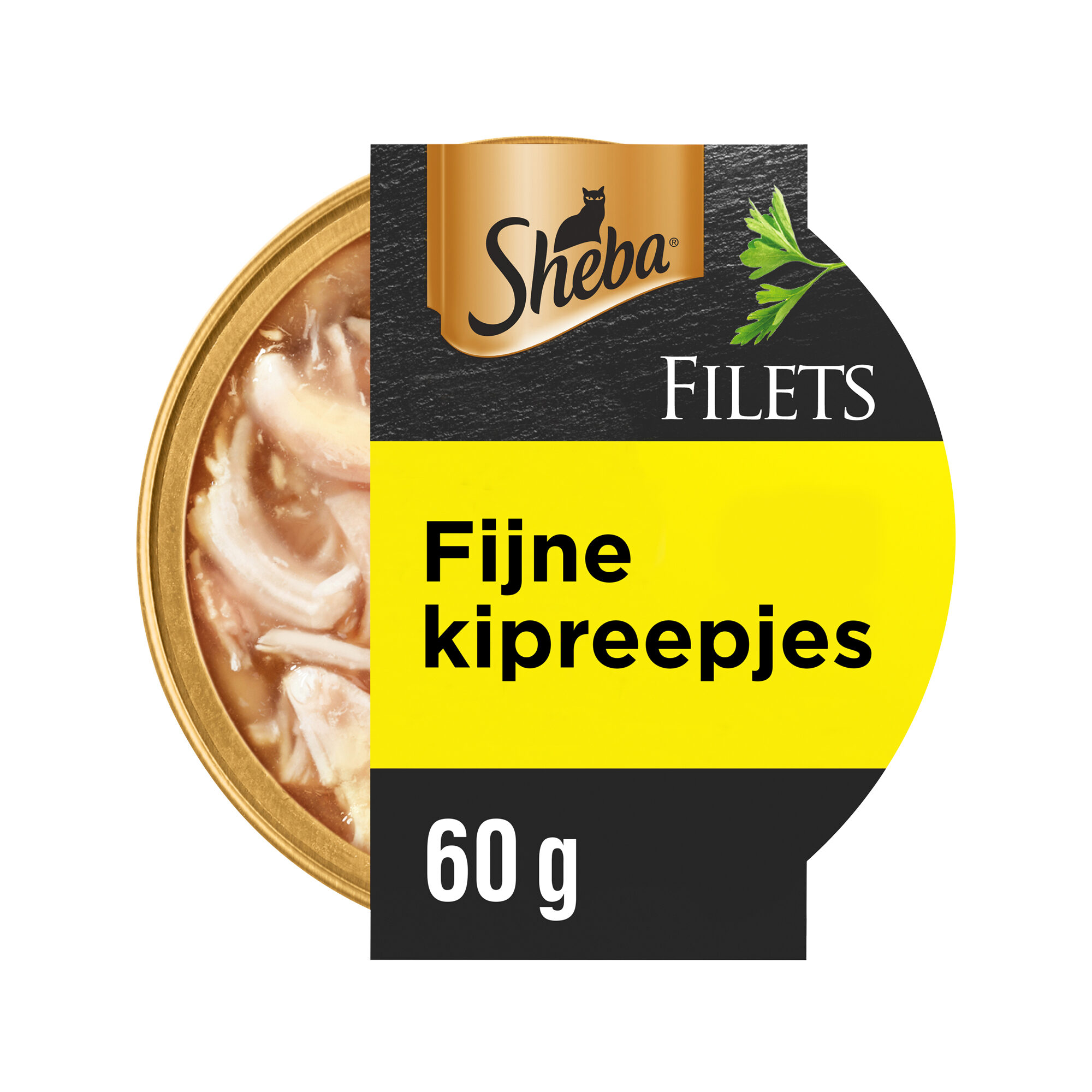 Sheba fijne kipreepjes in saus