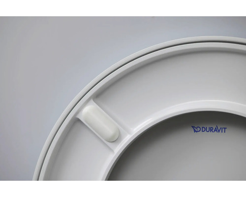 DURAVIT wandclosetset D-Neo, diepe spoeling, open rand, glanzend wit met toiletzitting 45770900A1