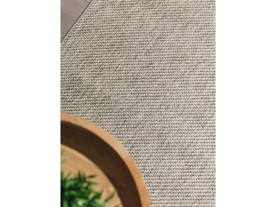 Tapis d'extérieur & intérieur Iowa Gris clair 80x250 cm